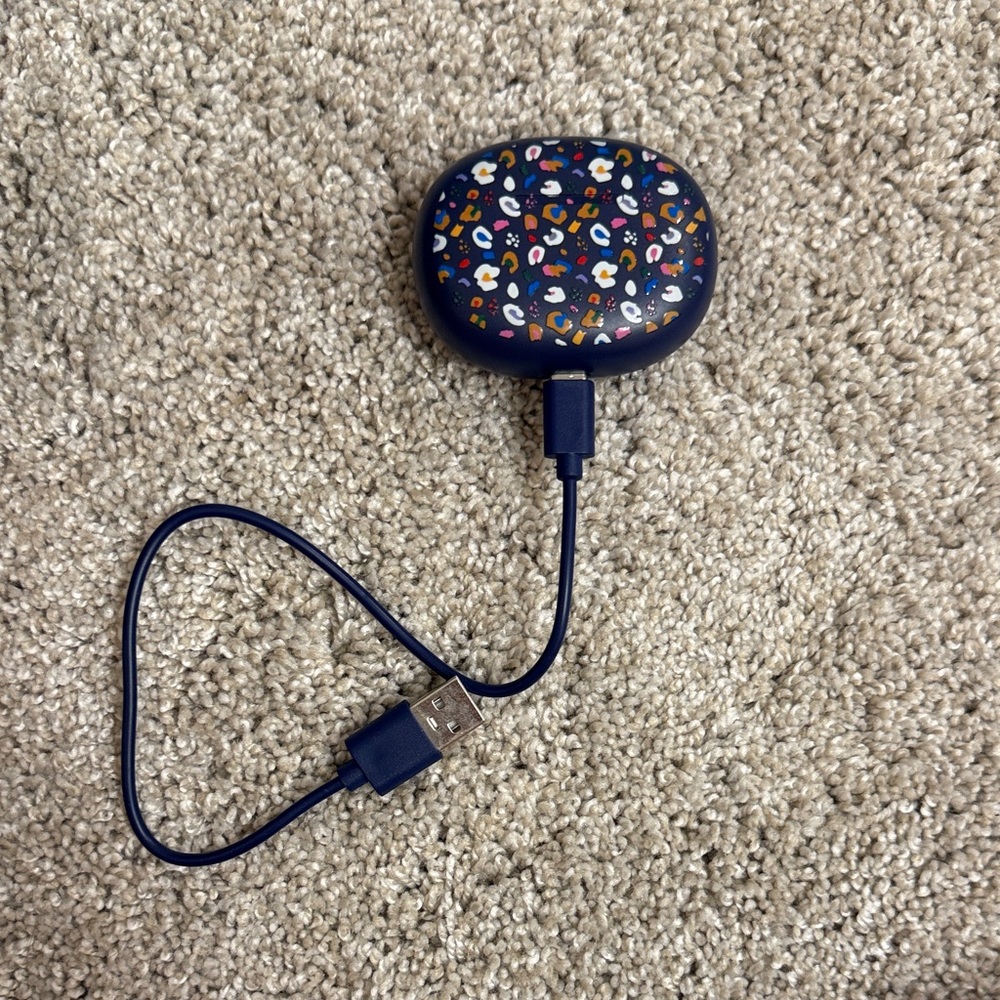 Packed Party Multicolor Pattern Earbuds with Cable